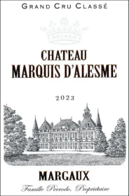 Château Marquis d'Alesme 2023