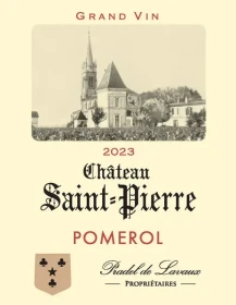 Château Saint Pierre 2023 Pomerol